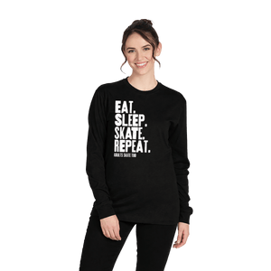 Eat Sleep Skate Repeat Long Sleeve