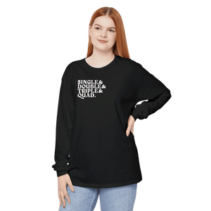 Single Double Triple Quad Long Sleeve