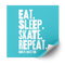 Eat Sleep Skate Repeat Plastisol Heat Transfer - Adults Skate Too LLC