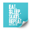 Eat Sleep Skate Repeat Plastisol Heat Transfer