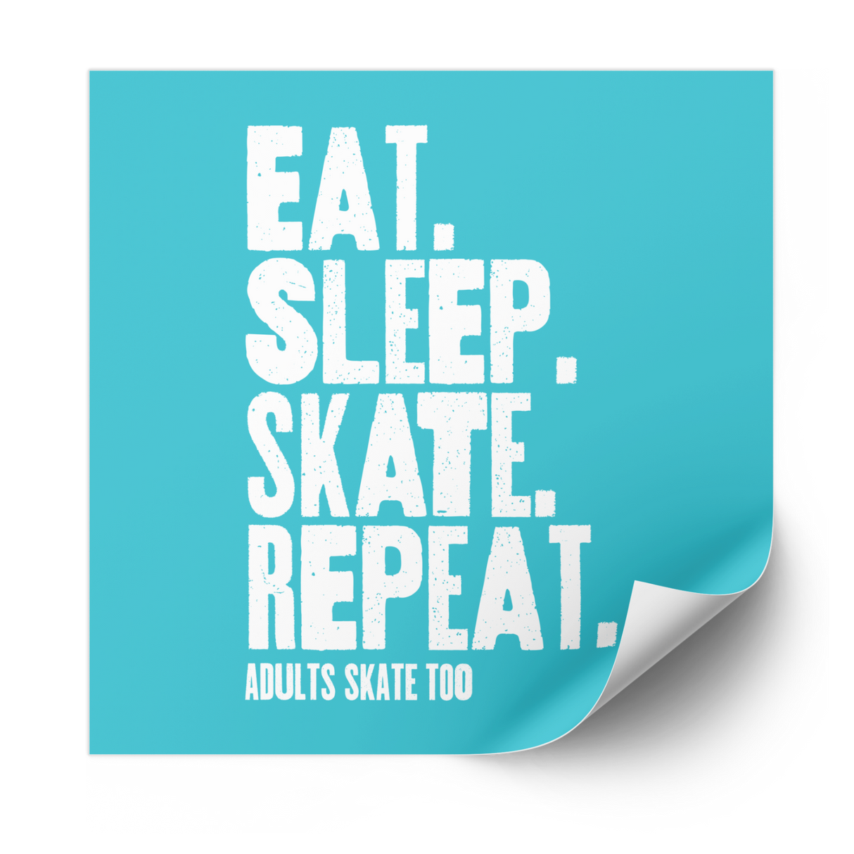 Eat Sleep Skate Repeat Plastisol Heat Transfer
