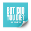 But Did You Die? Plastisol Heat Transfer