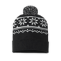 Snowflake Pom Beanie