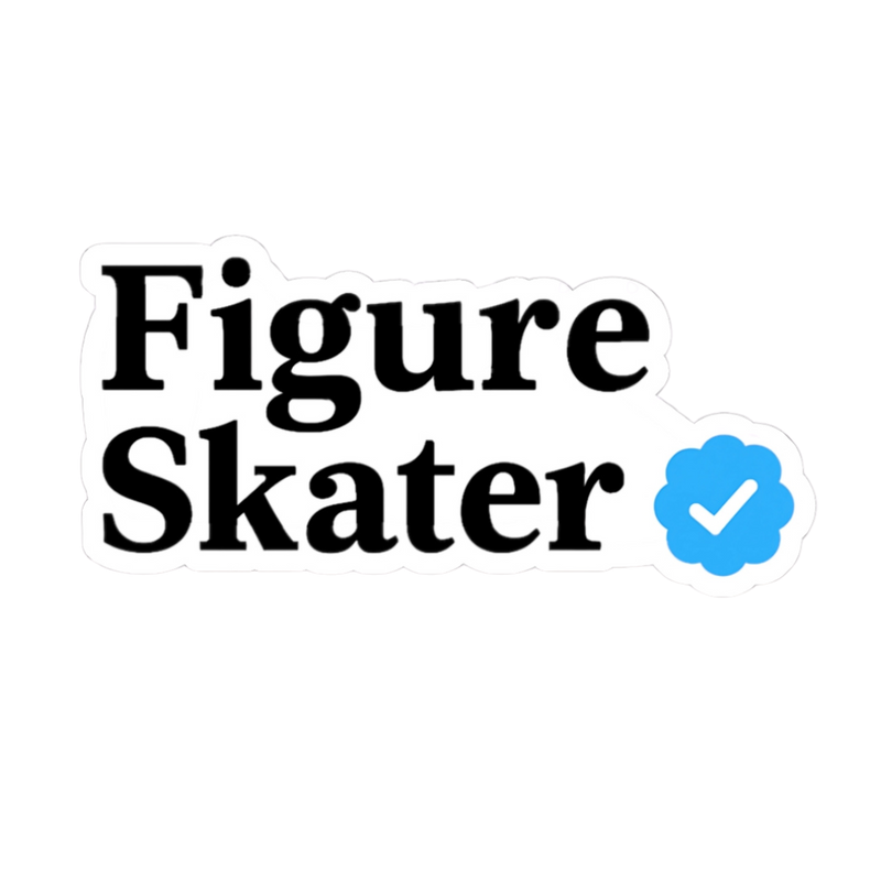Verified Figure Skater Stickers - Adults Skate Too LLC