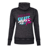 Retro Cowl Neck Sweatshirt