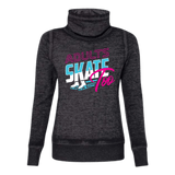 Retro Cowl Neck Sweatshirt - Adults Skate Too LLC