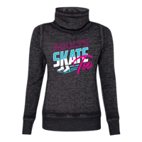 Retro Cowl Neck Sweatshirt