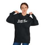 Living On The Edge Unisex Hoodie - Adults Skate Too LLC