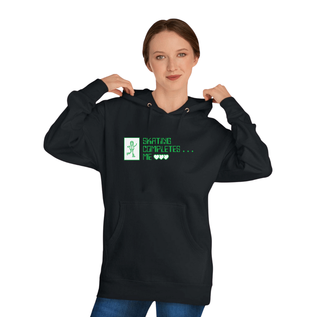 Skating Completes Me Unisex Hoodie
