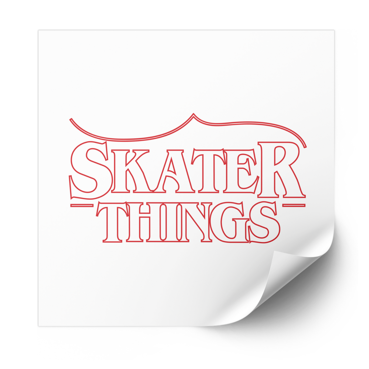 Skater Things Plastisol Heat Transfer