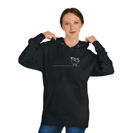 Ice Skate Heartstrings Unisex Hoodie - Adults Skate Too LLC