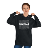 SKATING Unisex Hoodie - Adults Skate Too LLC