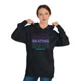 SKATING Unisex Hoodie - Adults Skate Too LLC