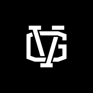 Monogram Die Cut Sticker