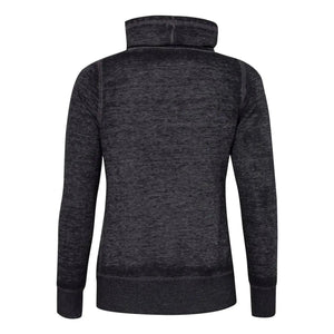Will Skate For Wine Cowl Neck Sweatshirt - Adults Skate Too LLC