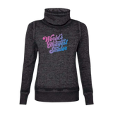 World's Okayest Skater Cowl Neck Sweatshirt - Adults Skate Too LLC