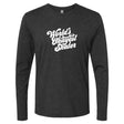 World's Okayest Skater Unisex Long Sleeve Crew Adults Skate Too LLC