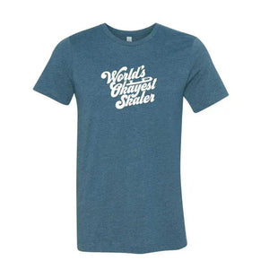 World's Okayest Skater T-Shirt - Adults Skate Too LLC