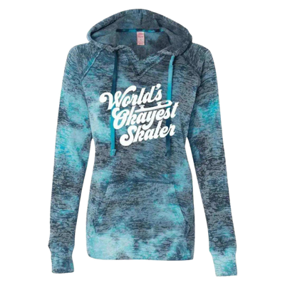 World's Okayest Skater Burnout Hoodie