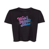 T-shirt court fluide « Le patinage a mon cœur »
