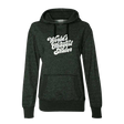 World's Okayest Skater Glitter Hoodie - Adults Skate Too LLC