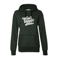 World's Okayest Skater Glitter Hoodie