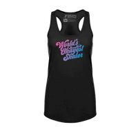 World's Okayest Skater Racerback Tank