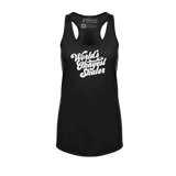 World's Okayest Skater Racerback Tank - Adults Skate Too LLC