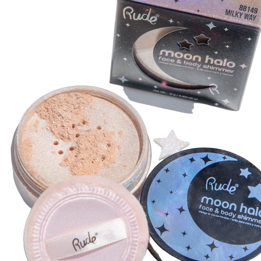 [VAULT] Rude Cosmetics Moon Halo Face & Body Shimmer