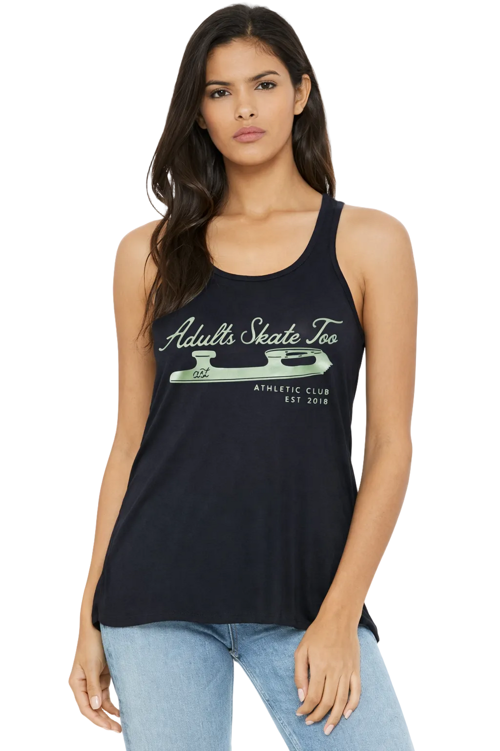 AST Athletic Club Chameleon Green Tank - L - OneofOne