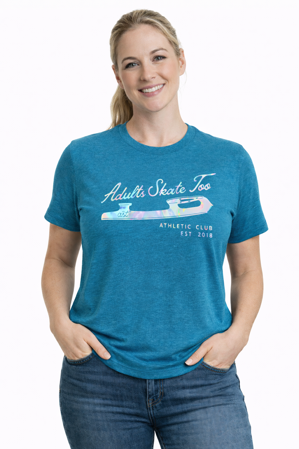 AST Athletic Club - Holographic Tee M - OneofOne