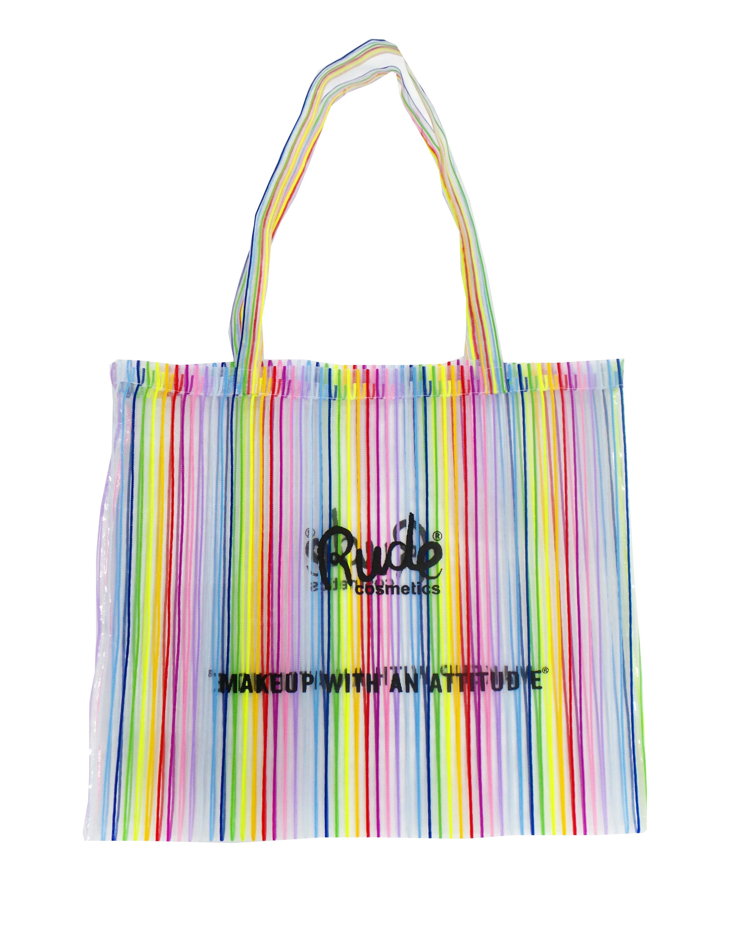 Rude Rainbow Shopping Bag - Large