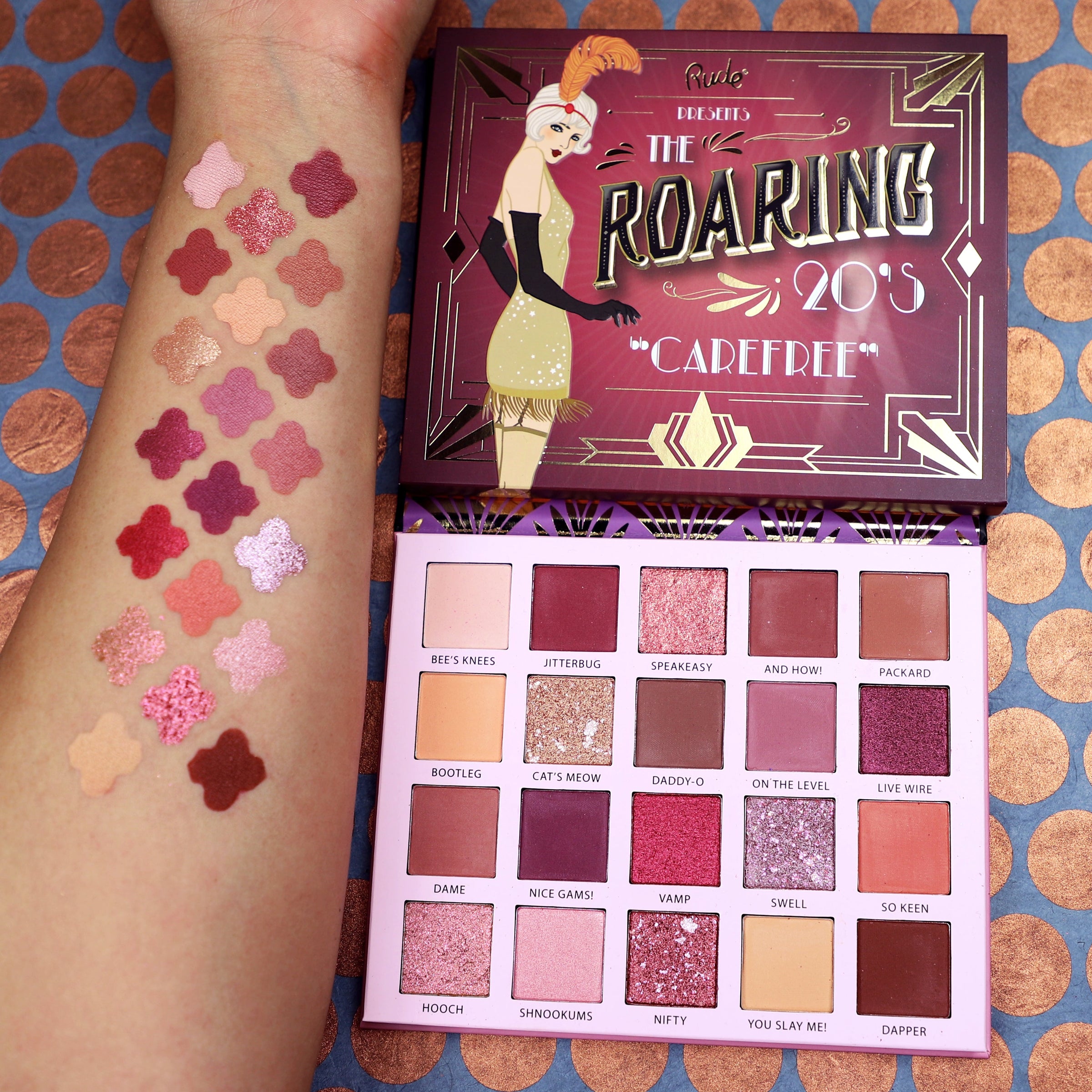 The Roaring 20's Eyeshadow Palette - Carefree