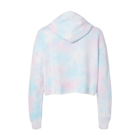 Casual Skater Cotton Candy Hooded Crop - Adults Skate Too LLC