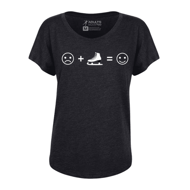 Emoji Dolman Tee - Adults Skate Too LLC