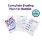 Complete Skating Planner Bundle – 12-Month Goals Tracker & Calendar (Printable)