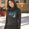 Adults Skate Too Cowl Neck Sweatshirt