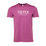 Toepick Magenta T-Shirt - M - Adults Skate Too LLC