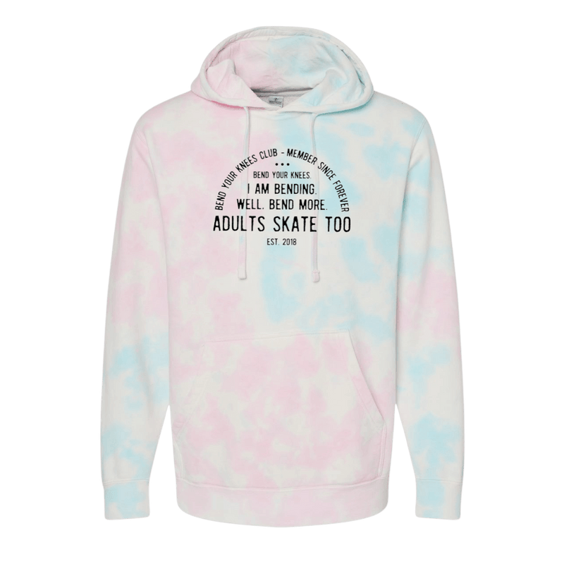 Bend Your Knees Club Cotton Candy Hoodie - S
