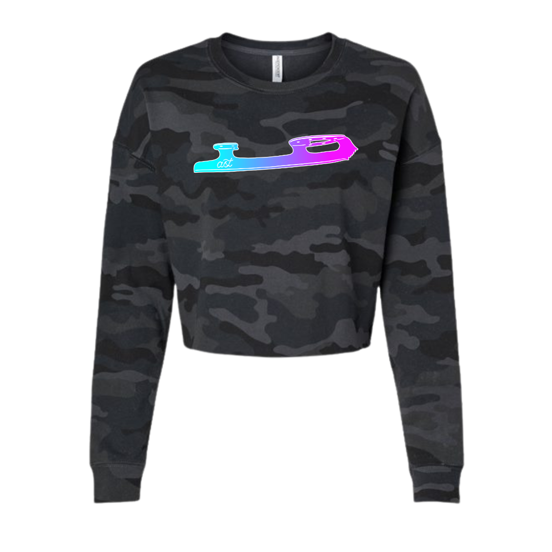 SALE | Ombre Blade Camo Women's Sweatshirt - M - Adults Skate Too