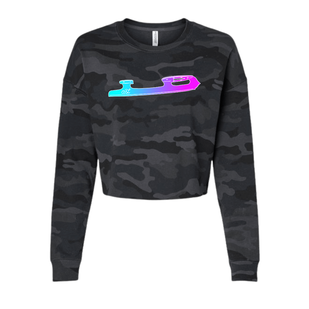 Ombre Blade Camo Women's Sweatshirt - M