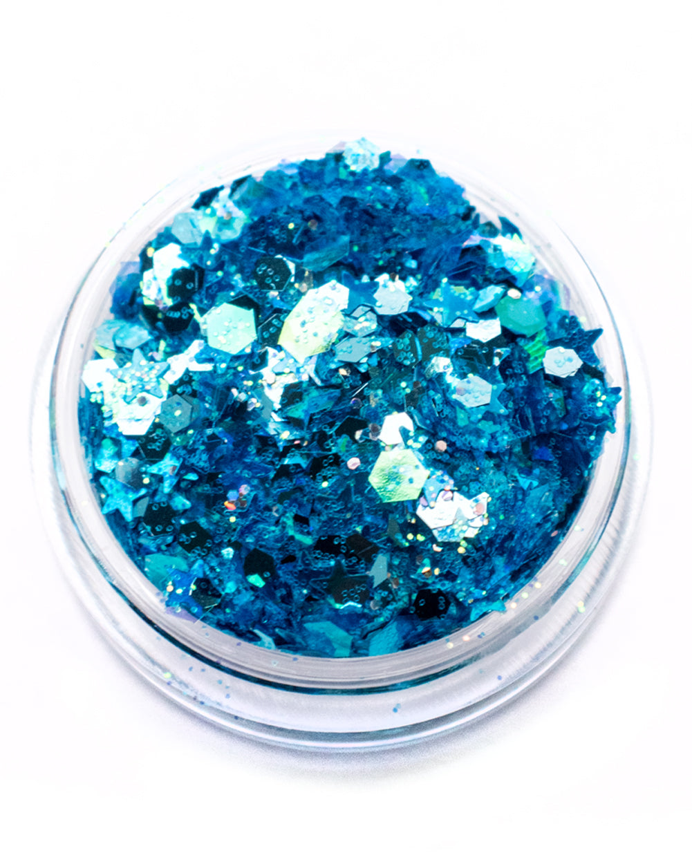 Lunautics Liquid - Blue Chunky Festival Glitter