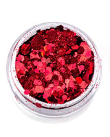 Lunautics Scarlet - Chunky Red Glitter