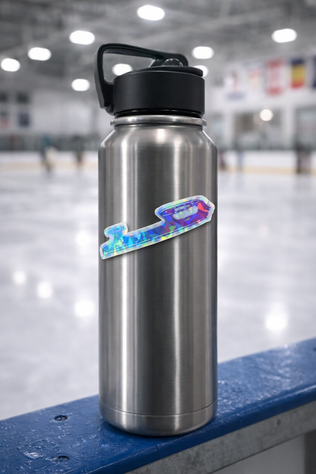 AST Ombre Blade Cracked Ice Holo Stickers