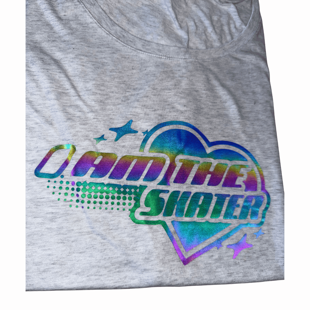 I Am The Skater White Reflective Dolman - 2XL - OneofOne