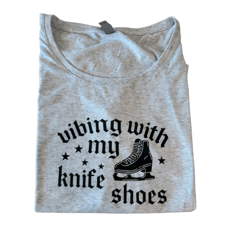 Vibing With My Knife Shoes Reflective Dolman - L - OneofOne