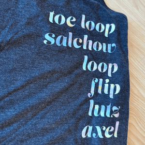 Gold Flake Jumps Tank - XL - OneofOne