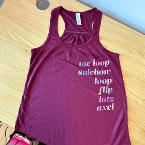 Twilight Jumps Flowy Tank - S - OneofOne