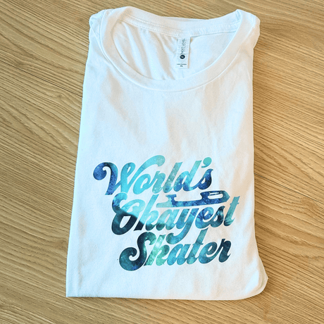 Ocean Galaxy Worlds Okayest Skater Tee - XL - OneofOne