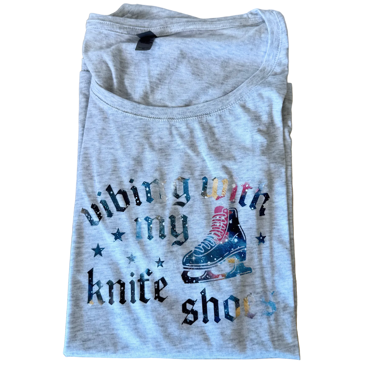 Vibing With My Knife Shoes Midnight Teal Dolman - XL - OneofOne